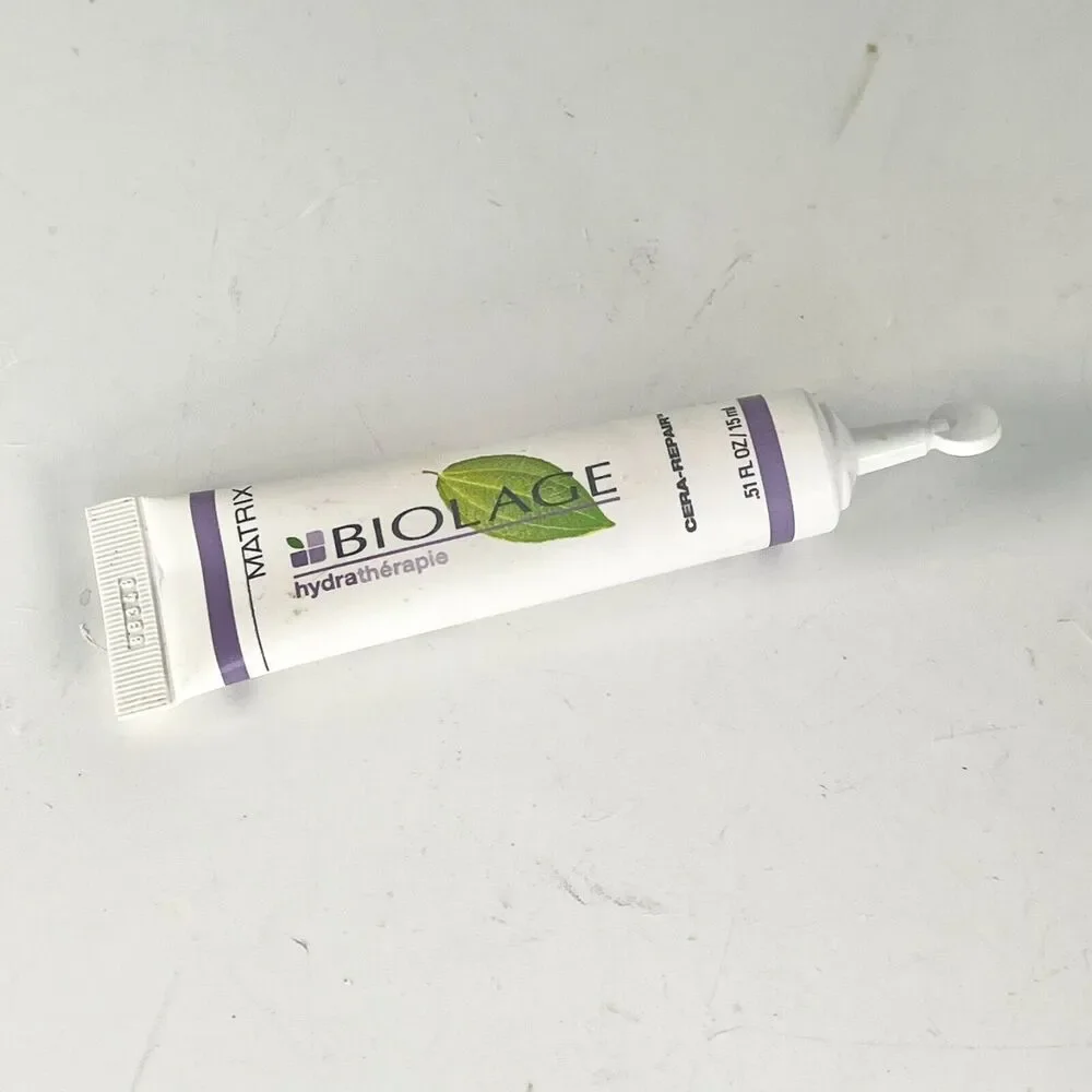Matrix Biolage HydraTherapie Cera-Repair Hair Mask Damaged Single Use .51 oz New